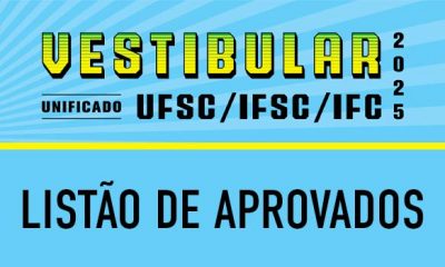 Listão de aprovados UFSC IFSC IFC