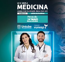 Chamada para o vestibular de Medicina Uniube 2025.2
