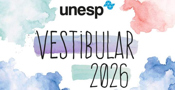 Logo do vestibular unesp 2026